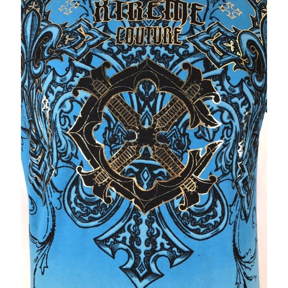 XTREME COUTURE by AFFLICTION Men T-Shirt MOMENTUM - Picture 4 of 7